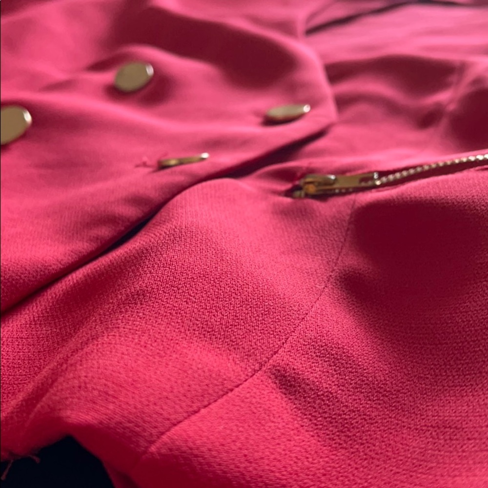 V Neck Blazer Shoedazzle M